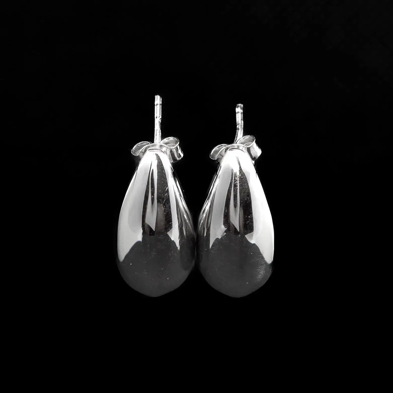 Ženske minđuše u obliku suze - zlatne i srebrne elegantne minđuše Teardrop M za svaku priliku