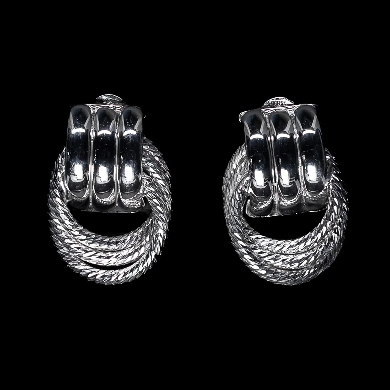 Diamond Cut Trinity Srebrne Diamond Cut - alke od 925 srebra i rodijuma - glavni prikaz | Statement Srebro Beograd