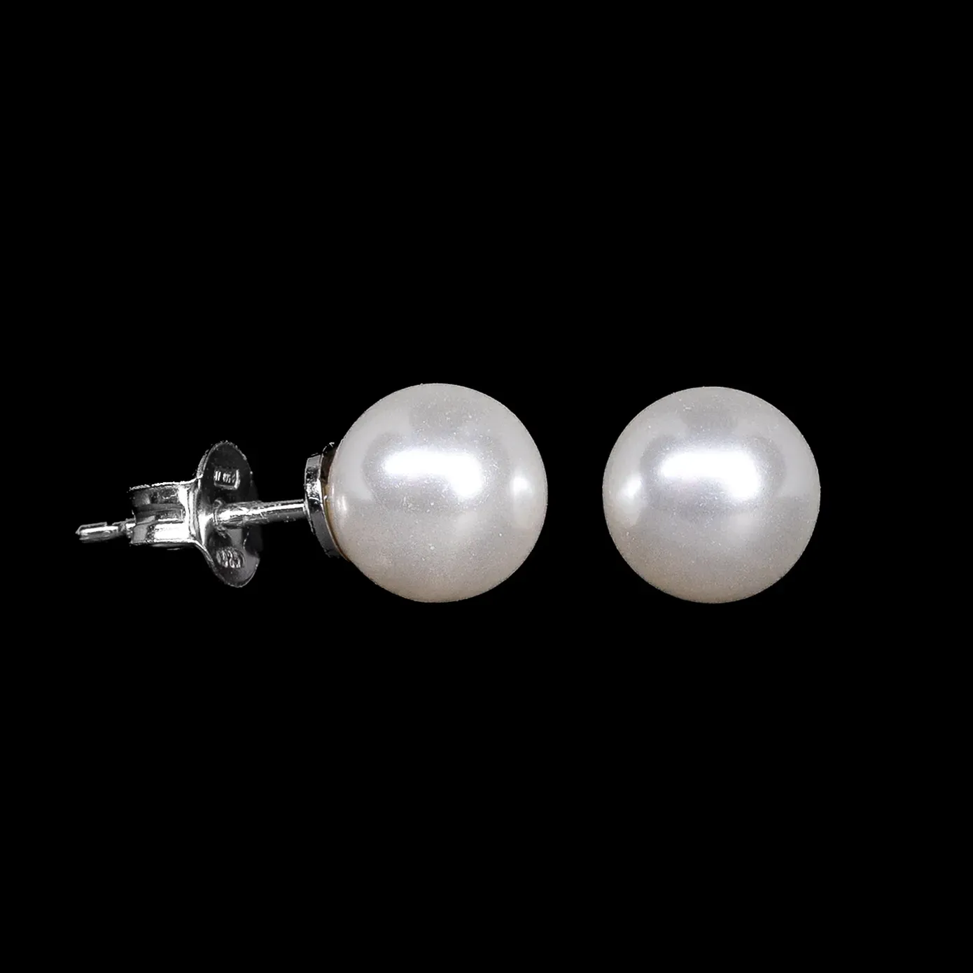 Minđuše Biser 7mm od prirodnog bisera, elegantne naušnice za poslovne i svečane prilike