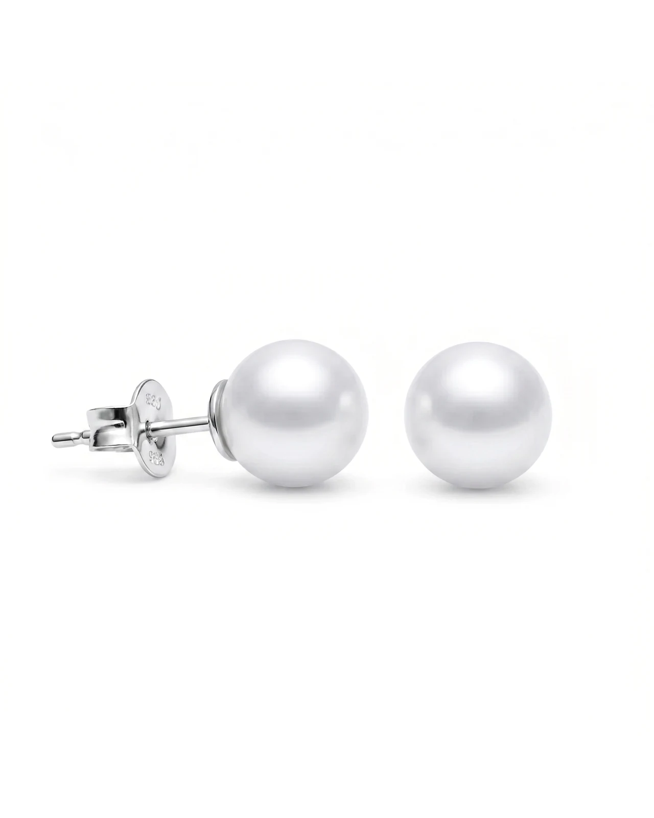 Minđuše Biser 7mm od prirodnog bisera, elegantne naušnice za poslovne i svečane prilike